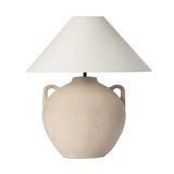 Mays Light Sand Porcelain Table Lamp | ready to ship!