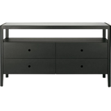 Spindle Oak Black Dresser | shipping 12/8/2025