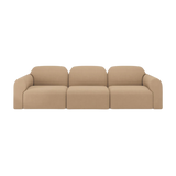 Bulky Light Sepia Modular Sofa Set | shipping 2/2/2026