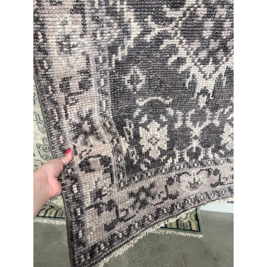 Featuring Salinas Kella Hand-Knotted Rug by Jaipur Living at Amethyst Home. The Salinas collection is punctuated by traditional, intricate details and a soft, hand-knotted wool construction. The neutral Kella area rug makes a transitional statement with grounding hues and tribal motifs. This durable, artisan-made rug features a floral border and medallion ac.  Amethyst Home provides interior design, new home construction design consulting, vintage area rugs, and lighting in the Seattle metro area.