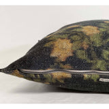 Wabi Sabi French Linen Roses Accent Pillow – Ocre 20x20