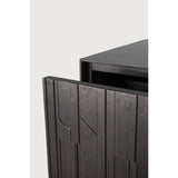 Featuring Mosaic TV cupboard by Ethnicraft at Amethyst Home. It all started with a happy incident. Inspired by the remaining offcuts from our factory designs, the layered wood pieces of the Mosaic TV cupboard form a rhythm, reminiscent of the partition of a pipe organ. Deeply influenced by music within his creative process, Alain van Havre offers a renewed tr.  Amethyst Home provides interior design, new home construction design consulting, vintage area rugs, and lighting in the Boston metro area.