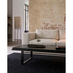 Featuring Mellow Off White Eco 79" Sofa by Ethnicraft at Amethyst Home. Comfort ideals form the basis of the Mellow. With clean and classic lines, paired with subtle seam detailing, the Mellow is the welcoming anchor to a liveable lounge space.Weight : 192 lbs Dimensions: 41" W x 79" L x 25" H.  Amethyst Home provides interior design, new home construction design consulting, vintage area rugs, and lighting in the Dallas metro area.