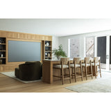 Featuring Charles Somerton Ash Counter Stool by Four Hands at Amethyst Home. This stool is all about the textile -- gorgeous French inspired boucle with a cool toned oak base.  Gorgeous back detail makes this Charles stool attractive from all angles.
Overall Dimensions: 25.5" L x 20.75 " W x 39.5" HClearance from Floor 16.75"Distance between Legs (Front to . Amethyst Home provides interior design, new home construction design consulting, vintage area rugs, and lighting in the San Diego metro area.