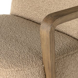 Featuring Melrose Sheepskin Camel Desk Chair by Four Hands at Amethyst Home. A comfort-driven desk chair features soft, textural upholstery in a versatile camel, framed by solid ash arms. A height-adjustable swivel base with casters makes for ease in the modern office.Overall Dimensions: 24.50"W x 27.25"L x 40"HColors: Amber Ash, Polished Aluminum, Sheepskin . Amethyst Home provides interior design, new home construction design consulting, vintage area rugs, and lighting in the Potomac metro area.