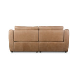 Featuring Crawford Palermo Drift Power Recliner 2-Piece Sectional Sofa by Four Hands at Amethyst Home. A fresh take on the classic recliner. Customize your comfort level with the push of hidden buttons with pieces in our Power Motion collection. Made from caramel top-grain leather. Includes 9'5" power cord. There is a six-motor maximum per power outlet. Eac. Amethyst Home provides interior design, new home construction design consulting, vintage area rugs, and lighting in the Nashville metro area.