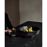 Featuring Mahogany Hand-Carved Striped Bowl by Ethnicraft at Amethyst Home. Both functional and decorative, this bowl will delicately accessorise your dining and kitchen space. Each piece is created by our Javanese carvers and turners, carrying the story of our skilled artisans into your home.
Dimentions: 16"d x 16"w x 6"h
Finish : VarnishedMain Mater.  Amethyst Home provides interior design, new home construction design consulting, vintage area rugs, and lighting in the Salt Lake City metro area.