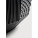 Featuring Mahogany Hand-Carved Striped Bowl by Ethnicraft at Amethyst Home. Both functional and decorative, this bowl will delicately accessorise your dining and kitchen space. Each piece is created by our Javanese carvers and turners, carrying the story of our skilled artisans into your home.
Dimentions: 16"d x 16"w x 6"h
Finish : VarnishedMain Material : .  Amethyst Home provides interior design, new home construction design consulting, vintage area rugs, and lighting in the Monterey metro area.