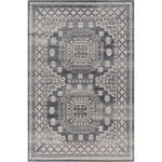 Featuring Almeria Charcoal Hand-Knotted Rug by Surya at Amethyst Home. The Almeria Rug Collection showcases traditional inspired designs that exemplify timeless styles of elegance, comfort, and sophistication. With their hand knotted construction, these rugs provide a durability that can not be found in other handmade constructions, and boasts the abi.  Amethyst Home provides interior design, new home construction design consulting, vintage area rugs, and lighting in the Salt Lake City metro area.
