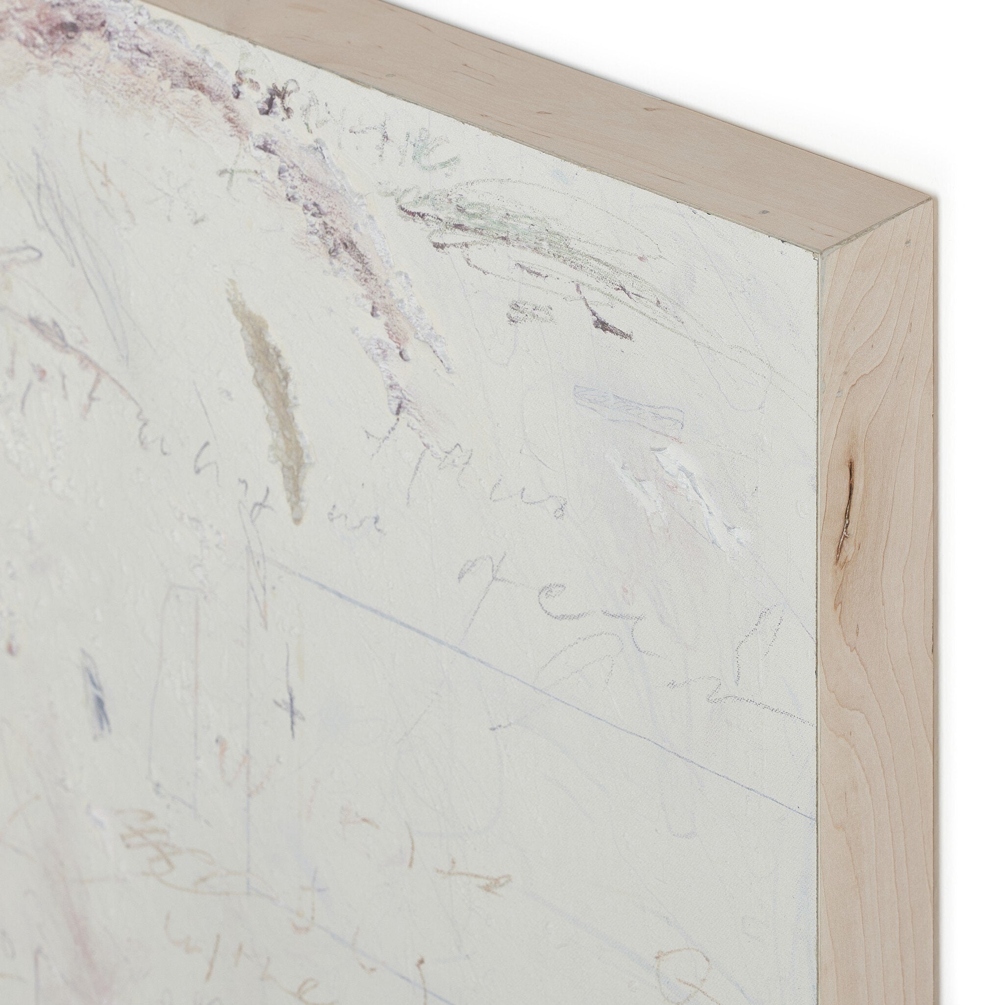 Featuring Answers Only You Provide Art by Tyler Guinn by Four Hands at Amethyst Home. Based in Austin, Texas, abstract-expressionist painter Tyler Guinn looks to texture and organic sensibility to shape his wide variety of works, from geometric pieces and flowing landscapes to mark making and automatic writing. Handmade in Austin, Texas. Framed in a maple gallery box.
24" x 32"Overal. Amethyst Home provides interior design, new construction, custom furniture, and area rugs in the Dallas metro area