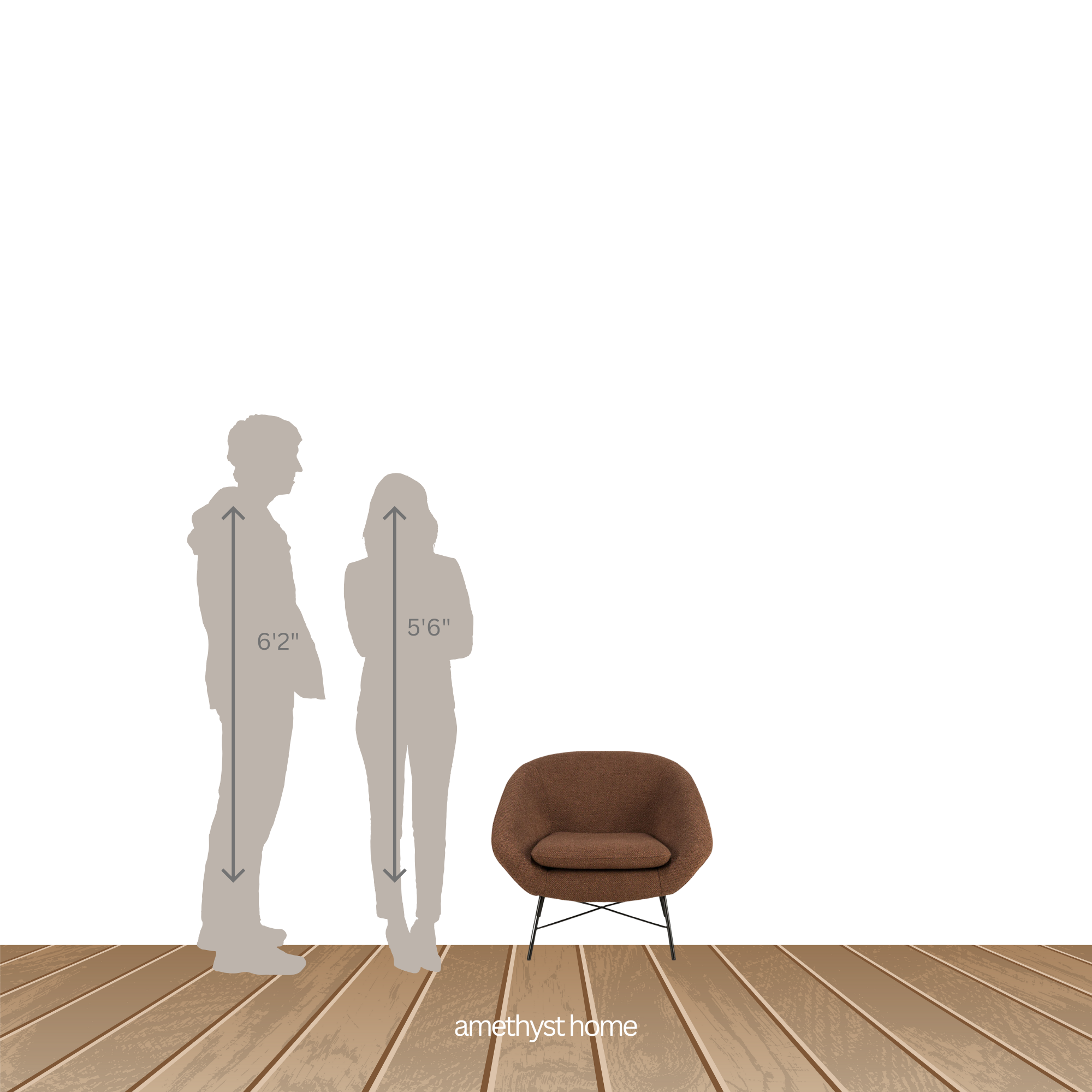 Featuring Barrow Pine Green Lounge Chair by Ethnicraft at Amethyst Home. Seeking its inspiration from the 50s, the Barrow lounge chair has an irresistible vintage vibe. The lightness of the metal foot base teamed with premium upholstery are a timeless addition to any space. Let yourself melt into the warm embrace of this incredibly comfortable chair.We.  Amethyst Home provides interior design, new home construction design consulting, vintage area rugs, and lighting in the Winter Garden metro area.