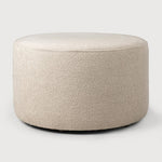 Featuring Barrow Off White Pouf by Ethnicraft at Amethyst Home. The Barrow Pouf is a cozy complement to any living space. Made with Italian fabrics in a range of hues, the Barrow pouf creates a relaxed atmosphere while doubling as additional seating for an indoor gathering. This easy-to-style item was designed by Jacques Deneef.Collection : BarrowFire Retardant : NoFloor Protecto. Amethyst Home provides interior design, new construction, custom furniture, and area rugs in the Des Moines metro area