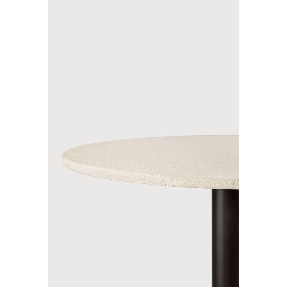 Featuring Blend Dark Bronze Metal Microcement Dining Table by Ethnicraft at Amethyst Home. The Blend dining table is a dynamic solution that evolves to the needs of modern spaces. Its design features interchangeable table tops, offering flexibility to match any aesthetic, particularly in commercial settings. Compact and versatile, the Blend balances practicality and style for spa. Amethyst Home provides interior design, new construction, custom furniture, and area rugs in the Scottsdale metro area