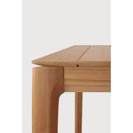 Featuring Bok Teak Outdoor Dining Table by Ethnicraft at Amethyst Home. Reminiscent of a goat's curved horns, the Bok collection combines sculptural elegance and contemporary crafting into a graceful and airy form. Just like its matching chair, the Bok dining table is another signature design. Its airy shape yet rock-solid construction make this piece a timeless and remarkable. Amethyst Home provides interior design, new construction, custom furniture, and area rugs in the Winter Garden metro area