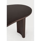 Featuring Boomerang Mahogany Dark Brown Desk by Ethnicraft at Amethyst Home. Inspired by shapes found in nature, the Boomerang collection features a playful, pebble top set on curved legs with a stacked, wood stick effect. The Boomerang desk is a statement piece for any workspace with its organic, eye-catching design unique for the office.Weight : 91 lbs Dimensions: 39.5" W x. Amethyst Home provides interior design, new construction, custom furniture, and area rugs in the Salt Lake City metro area