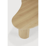 Featuring Boomerang Oak Coffee Table by Ethnicraft at Amethyst Home. Playful, pebble shapes set on a beautiful, folded, base. The Boomerang coffee table is a fantastic and well-proportioned addition to any space. Configured with the two sizes together, or as a stand-alone, this design is sure to capture attention.Adjustable Feet : NoBrushed : NoCollection : BoomerangFinish : OiledFlo. Amethyst Home provides interior design, new construction, custom furniture, and area rugs in the Dallas metro area