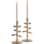 Brier Taper Holders - Set of 2  Napa Home & Garden