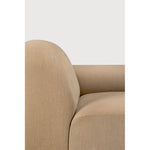 Featuring Bulky Light Sepia Modular Sofa by Ethnicraft at Amethyst Home. The Bulky celebrates simplicity and versatility in one cohesive form. Its mono-volume design, softened by rounded corners and accentuated with subtle stitching details, lends understated elegance to any space. The clean silhouette pairs with luxurious upholstery and thoughtful contours to provide lasting c. Amethyst Home provides interior design, new construction, custom furniture, and area rugs in the Laguna Beach metro area