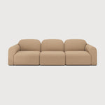 Featuring Bulky Light Sepia Modular Sofa Set by Ethnicraft at Amethyst Home. The Bulky celebrates simplicity and versatility in one cohesive form. Its mono-volume design, softened by rounded corners and accentuated with subtle stitching details, lends understated elegance to any space. The clean silhouette pairs with luxurious upholstery and thoughtful contours to provide lasting . Amethyst Home provides interior design, new construction, custom furniture, and area rugs in the Park City metro area