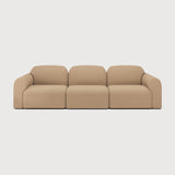 Featuring Bulky Light Sepia Modular Sofa Set by Ethnicraft at Amethyst Home. The Bulky celebrates simplicity and versatility in one cohesive form. Its mono-volume design, softened by rounded corners and accentuated with subtle stitching details, lends understated elegance to any space. The clean silhouette pairs with luxurious upholstery and thoughtful contours to provide lasting . Amethyst Home provides interior design, new construction, custom furniture, and area rugs in the Park City metro area