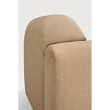 Featuring Bulky Light Sepia Semi-Circle Left Modular Sofa Set by Ethnicraft at Amethyst Home. The Bulky celebrates simplicity and versatility in one cohesive form. Its mono-volume design, softened by rounded corners and accentuated with subtle stitching details, lends understated elegance to any space. The clean silhouette pairs with luxurious upholstery and thoughtful contours t. Amethyst Home provides interior design, new construction, custom furniture, and area rugs in the Washington metro area