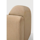 Featuring Bulky Light Sepia Standard Left Modular Sofa Set by Ethnicraft at Amethyst Home. The Bulky celebrates simplicity and versatility in one cohesive form. Its mono-volume design, softened by rounded corners and accentuated with subtle stitching details, lends understated elegance to any space. The clean silhouette pairs with luxurious upholstery and thoughtful contours to provid. Amethyst Home provides interior design, new construction, custom furniture, and area rugs in the Tampa metro area