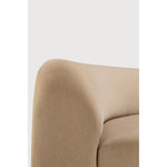 Featuring Bulky Light Sepia Standard Right Modular Sofa Set by Ethnicraft at Amethyst Home. The Bulky celebrates simplicity and versatility in one cohesive form. Its mono-volume design, softened by rounded corners and accentuated with subtle stitching details, lends understated elegance to any space. The clean silhouette pairs with luxurious upholstery and thoughtful contours to provi. Amethyst Home provides interior design, new construction, custom furniture, and area rugs in the Tampa metro area