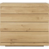 Featuring Burger Dresser Oak by Ethnicraft at Amethyst Home. Cascading natural wood patterns, a robust construction and ample storage space are the highlights of the Burger chest of drawers.
Dimentions: 20"d x 39.5"w x 35.5"h
Anti-tipping mechanism : YesFinish : OiledMain Material : OakSolid wood : Yes. Amethyst Home provides interior design, new home construction design consulting, vintage area rugs, and lighting in the Austin metro area.