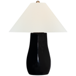 Featuring Cabazon 25" Raven Black Table Lamp by Visual Comfort at Amethyst Home. Illuminate your space with the Cabazon 25" Raven Black Table Lamp. This sleek and modern lamp not only adds a stylish touch to any room, but also provides bright and efficient lighting. With its versatile design and sturdy construction, this lamp is the perfect addition to your home or office.
Overall D. Amethyst Home provides interior design, new construction, custom furniture, and area rugs in the Houston metro area