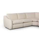 Featuring Crawford Antigo Natural Power Recliner 5-Piece Sectional Sofa by Four Hands at Amethyst Home. A fresh take on the classic recliner sectional. Customize your comfort level with the push of hidden buttons with pieces in our Power Motion collection. Sculpted in light, versatile high-performance fabric. Performance fabrics are specially created to withstand spills, stains,. Amethyst Home provides interior design, new construction, custom furniture, and area rugs in the Kansas City metro area