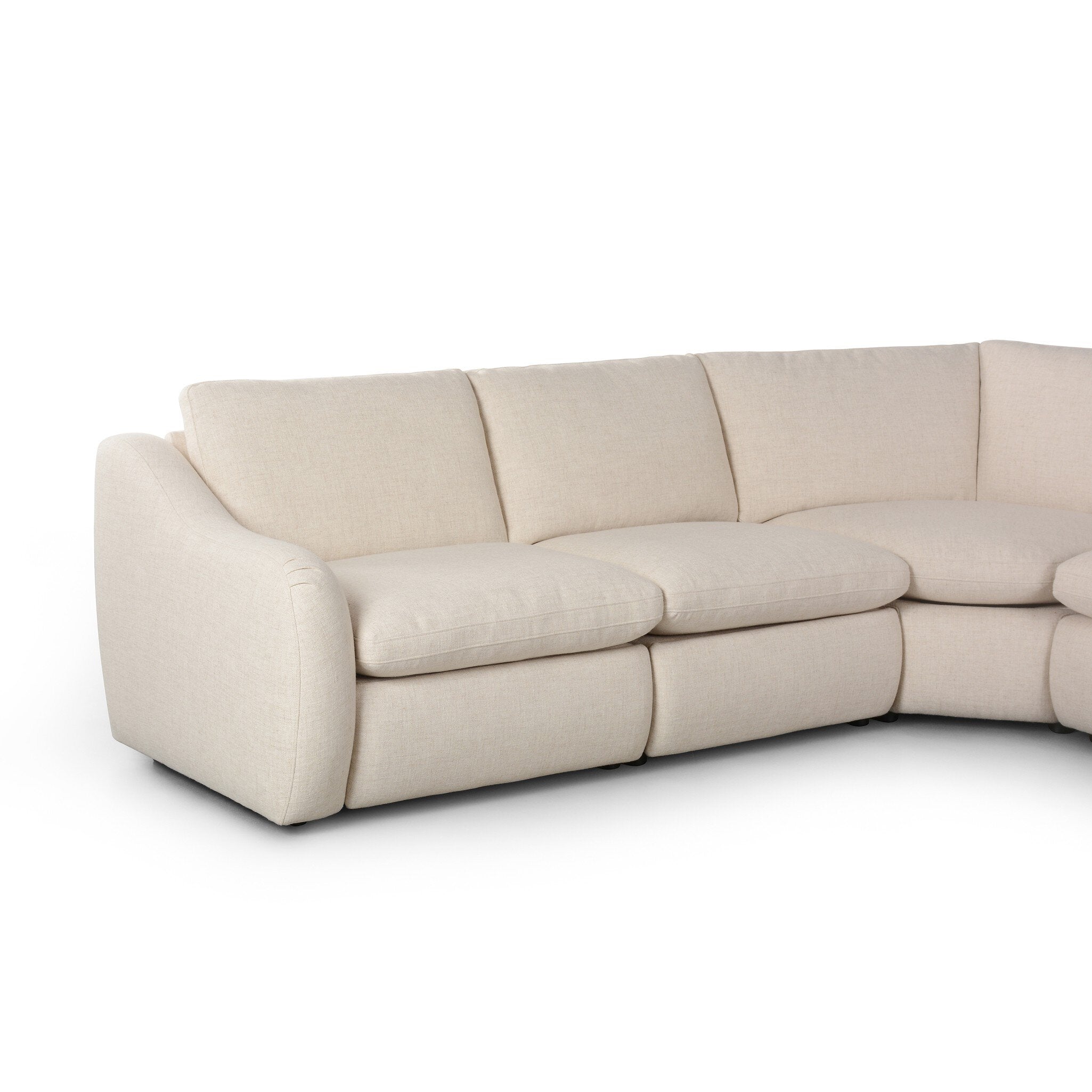 Featuring Crawford Antigo Natural Power Recliner 5-Piece Sectional Sofa by Four Hands at Amethyst Home. A fresh take on the classic recliner sectional. Customize your comfort level with the push of hidden buttons with pieces in our Power Motion collection. Sculpted in light, versatile high-performance fabric. Performance fabrics are specially created to withstand spills, stains,. Amethyst Home provides interior design, new construction, custom furniture, and area rugs in the Kansas City metro area