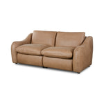 Featuring Crawford Palermo Drift Power Recliner 2-Piece Sectional Sofa by Four Hands at Amethyst Home. A fresh take on the classic recliner. Customize your comfort level with the push of hidden buttons with pieces in our Power Motion collection. Made from caramel top-grain leather. Includes 9'5" power cord. There is a six-motor maximum per power outlet. Each motor comes with a t. Amethyst Home provides interior design, new construction, custom furniture, and area rugs in the Kansas City metro area