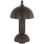 Featuring Dally 13" Bronze Desk Lamp by Visual Comfort at Amethyst Home. Illuminate your workspace with the Dally 13" Bronze Desk Lamp. With a sleek bronze design, this lamp adds a touch of elegance to any desk. Its adjustable arm allows you to direct light where you need it most, providing optimal lighting for increased productivity.
Overall Dimensions: 7.75" L x 7.75" W x 13.5" H
. Amethyst Home provides interior design, new construction, custom furniture, and area rugs in the Houston metro area