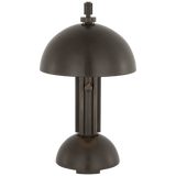 Featuring Dally 13" Bronze Desk Lamp by Visual Comfort at Amethyst Home. Illuminate your workspace with the Dally 13" Bronze Desk Lamp. With a sleek bronze design, this lamp adds a touch of elegance to any desk. Its adjustable arm allows you to direct light where you need it most, providing optimal lighting for increased productivity.
Overall Dimensions: 7.75" L x 7.75" W x 13.5" H
We. Amethyst Home provides interior design, new construction, custom furniture, and area rugs in the Tampa metro area