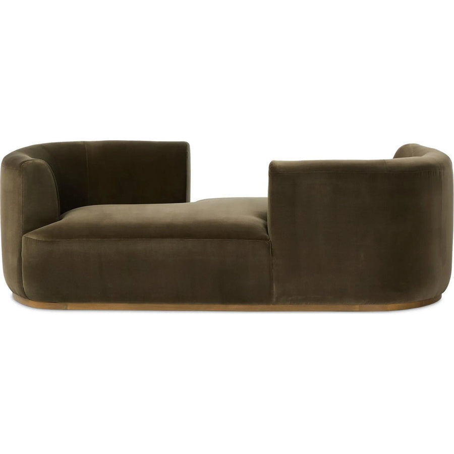 Deandra Surrey Olive Tete A Tete Chaise | shipping 09/25/2026