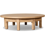 Derek Bleached Oak Coffee Table  Four Hands