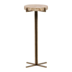 Featuring Hesper Side Table by Dovetail at Amethyst Home. The Hesper Side Table is a sleek and functional addition to any room. With its simple yet elegant design, it serves as a stylish side table for your daily use. Crafted with high-quality materials, it provides long-lasting durability for years to come. Add a touch of sophistication to your space with. Amethyst Home provides interior design, new home construction design consulting, vintage area rugs, and lighting in the Des Moines metro area.