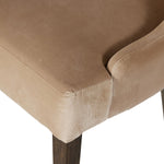 Featuring Edward Surrey Taupe Dining Bench by Four Hands at Amethyst Home. Velvety taupe upholstery pairs with solid parawood legs for an updated take on classic Italian design.Overall Dimensions: 78.00"w x 27.25"d x 38.00"hWeight : 70.11 lbsMaterials : 76.8% Cotton, 23.2% Polyester, Solid Nettlewood, 100% Polyester. Amethyst Home provides interior design, new construction, custom furniture, and area rugs in the Park City metro area