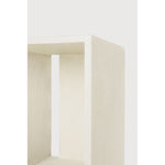 Featuring Elements Microcement Bedside Table by Ethnicraft at Amethyst Home. Elegant simplicity forms the basis of the Elements collection. Seamless and softened forms blend perfectly with textural character at the expert hands of artisans. Each piece offers a slightly unique identity with a high-performing, fine, earthy stone finish. Elements make a durable and stylish additi. Amethyst Home provides interior design, new construction, custom furniture, and area rugs in the Newport Beach metro area