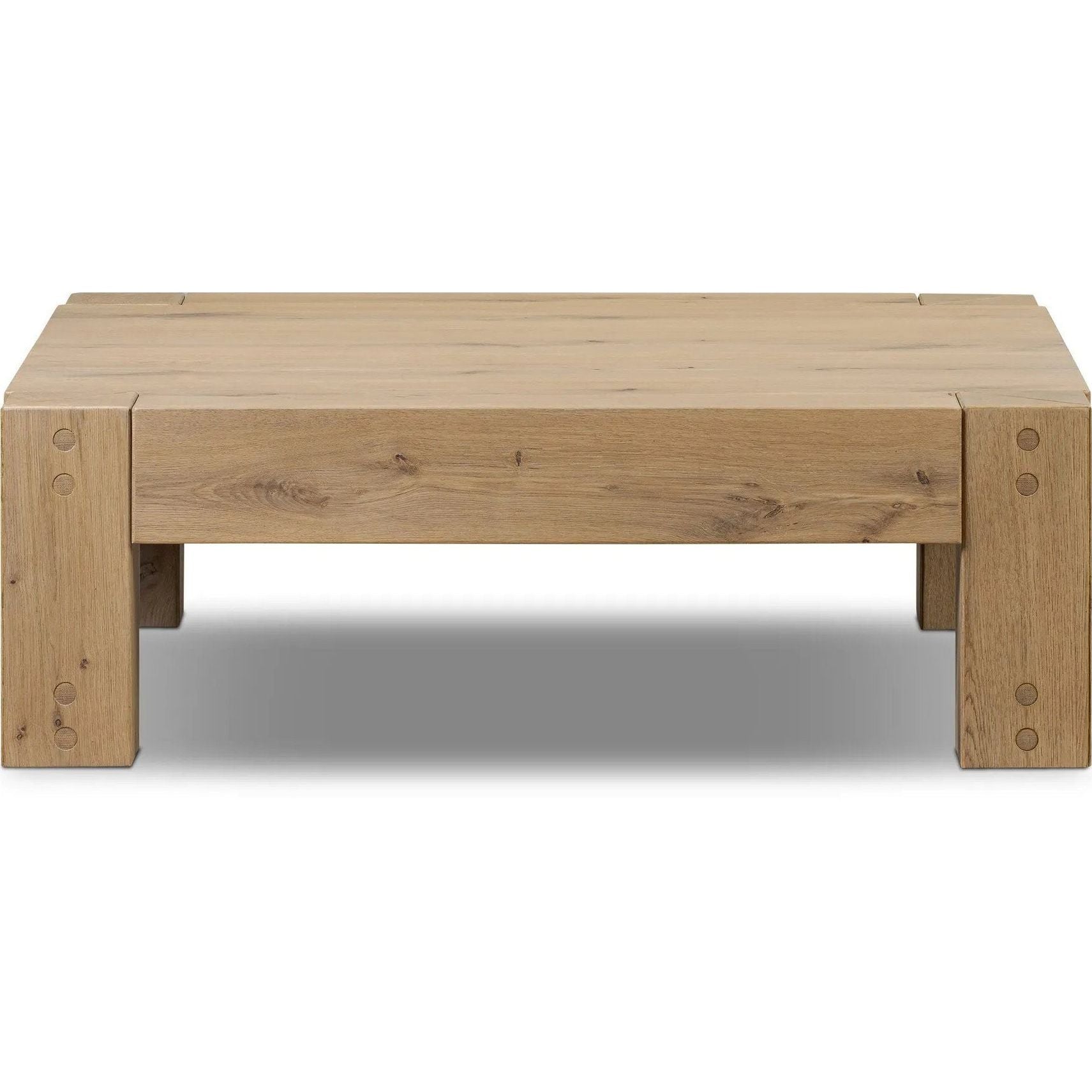 Emmer Coffee Table - Aged Smoked Oak Four Hands