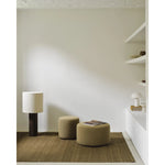 Featuring Barrow Pouf Ginger by Ethnicraft at Amethyst Home. The Barrow Pouf is a cosy complement to any living space. Made with Italian fabrics in a range of hues, the Barrow pouf creates a relaxed atmosphere while doubling as additional seating for an indoor gathering. This easy-to-style item was designed by Jacques Deneef.
Dimensions: 24"d x 24"w x 14"h. Amethyst Home provides interior design, new home construction design consulting, vintage area rugs, and lighting in the Scottsdale metro area.