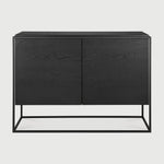 Featuring Monolit Sideboard by Ethnicraft at Amethyst Home. Practicality without sacrificing style. The contrasting characteristics of wood and the rectangular metal frame of the Monolit sideboard create a unique backdrop for all modern media equipment.
Dimensions: 20.5" L x 46" W x 33" H 
Adjustable Shelves : YesAnti-tipping mechanism : YesBrushed : This f. Amethyst Home provides interior design, new home construction design consulting, vintage area rugs, and lighting in the San Diego metro area.