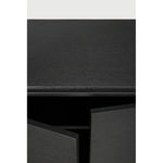 Featuring Monolit Sideboard by Ethnicraft at Amethyst Home. Practicality without sacrificing style. The contrasting characteristics of wood and the rectangular metal frame of the Monolit sideboard create a unique backdrop for all modern media equipment.
Dimensions: 20.5" L x 46" W x 33" H 
Adjustable Shelves : YesAnti-tipping mechanism : YesBrushed : This finis. Amethyst Home provides interior design, new home construction design consulting, vintage area rugs, and lighting in the Tampa metro area.