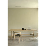 Featuring Oak Bok Dining Chair - Dark Brown by Ethnicraft at Amethyst Home. This Oak Bok Dining Chair features an airy shape with rock-solid construction,  making this piece a timeless and remarkable design to enjoy for years to come. Pair with a dining table or stand-alone against a wall, hallway, or end of the bed! Designed by Alain can Havre
Dimensions: 20. Amethyst Home provides interior design, new home construction design consulting, vintage area rugs, and lighting in the Seattle metro area.