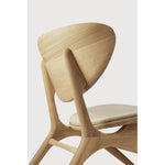 Featuring Eye Off White Oak Lounge Chair by Ethnicraft at Amethyst Home. Beauty is in the eye of the beholder. With sleek, angular, front legs and flowing smooth connections, the Eye lounge chair is a hallmark solid wooden seating design. The curved backrest, reminiscent of a winked eye, inspired the name of the chair. Think subtle elegance with a stylish edge.Weight : 51 lb Dimen. Amethyst Home provides interior design, new construction, custom furniture, and area rugs in the San Diego metro area