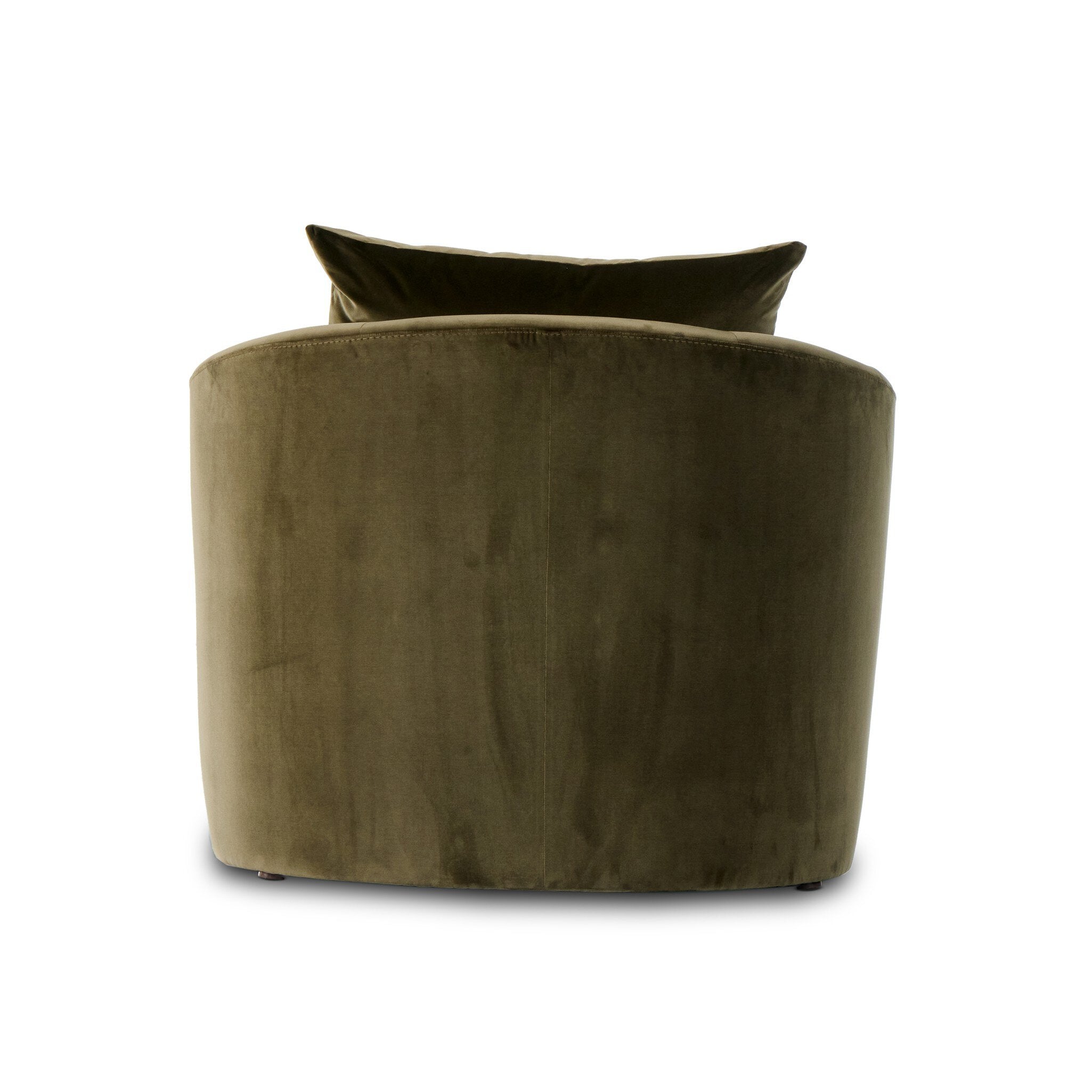 Featuring Joslyn Surrey Olive Chaise Lounge by Four Hands at Amethyst Home. Thick, soft velvet and modern organic curves make this an unforgettable piece.  Perfect for a relaxing corner or pair together for the ultimate movie hangout.Overall Dimensions: 39.00"w x 58.50"d x 33.50"hWeight : 81.57 lbsMaterials : 76.8% Cotton, 23.2% Polyester, Pine Plywood, Solid Pine. Amethyst Home provides interior design, new construction, custom furniture, and area rugs in the Tampa metro area