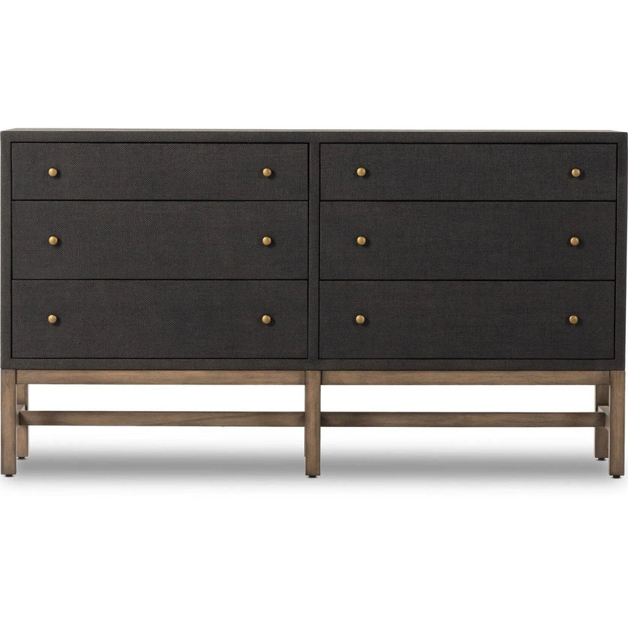 Fiona Russet Mahogany 6 Drawer Dresser | shipping 03/10/2026