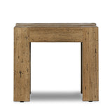 Featuring Abaso Rustic Wormwood Oak  End Table by Four Hands at Amethyst Home. Made from thick-cut oak veneer with a faux rustic finish made to emulate wormwood, this end table features chunky squared legs and dovetail joinery detailing.
Overall Dimensions: 22.5" L x 22.5 " W x 20.0" H
Materials: Thick Oak Veneer, Engineered HardwoodWeight: 39.86 lbs. Amethyst Home provides interior design, new home construction design consulting, vintage area rugs, and lighting in the Nashville metro area.