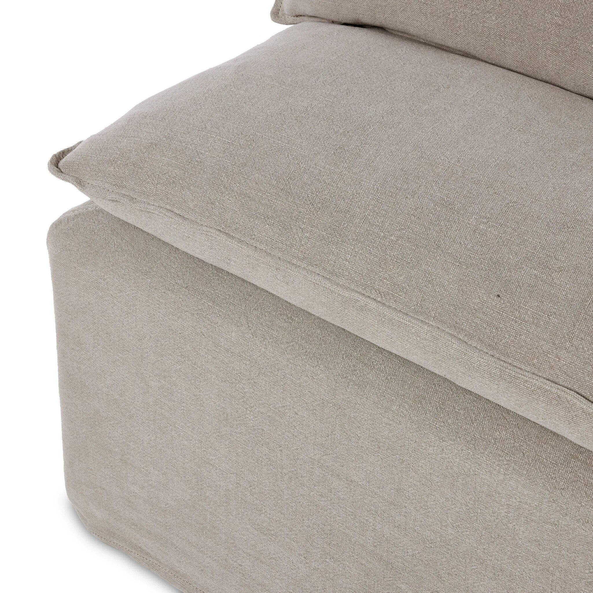 Featuring Andre Slipcovered Linen Dining Banquette Bench by Four Hands at Amethyst Home. Introduce laidback style to your dining area with the Andre Broadway Stone Slipcover Dining Bench. This versatile 51" bench is perfect for seating multiple guests or using as a sleek storage solution. Made with high-quality materials, it offers both durability and style.
. Amethyst Home provides interior design, new home construction design consulting, vintage area rugs, and lighting in the Seattle metro area.