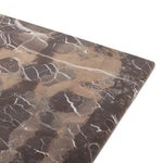 Featuring Arum Merlot Marble Desk by Four Hands at Amethyst Home. Made entirely from solid marble, a stately, sculptural desk makes a major style statement.Overall Dimensions: 60.00"w x 30.00"d x 30.00"hWeight : 257.60 lbsMaterials: Solid Marble. Amethyst Home provides interior design, new home construction design consulting, vintage area rugs, and lighting in the Boston metro area.